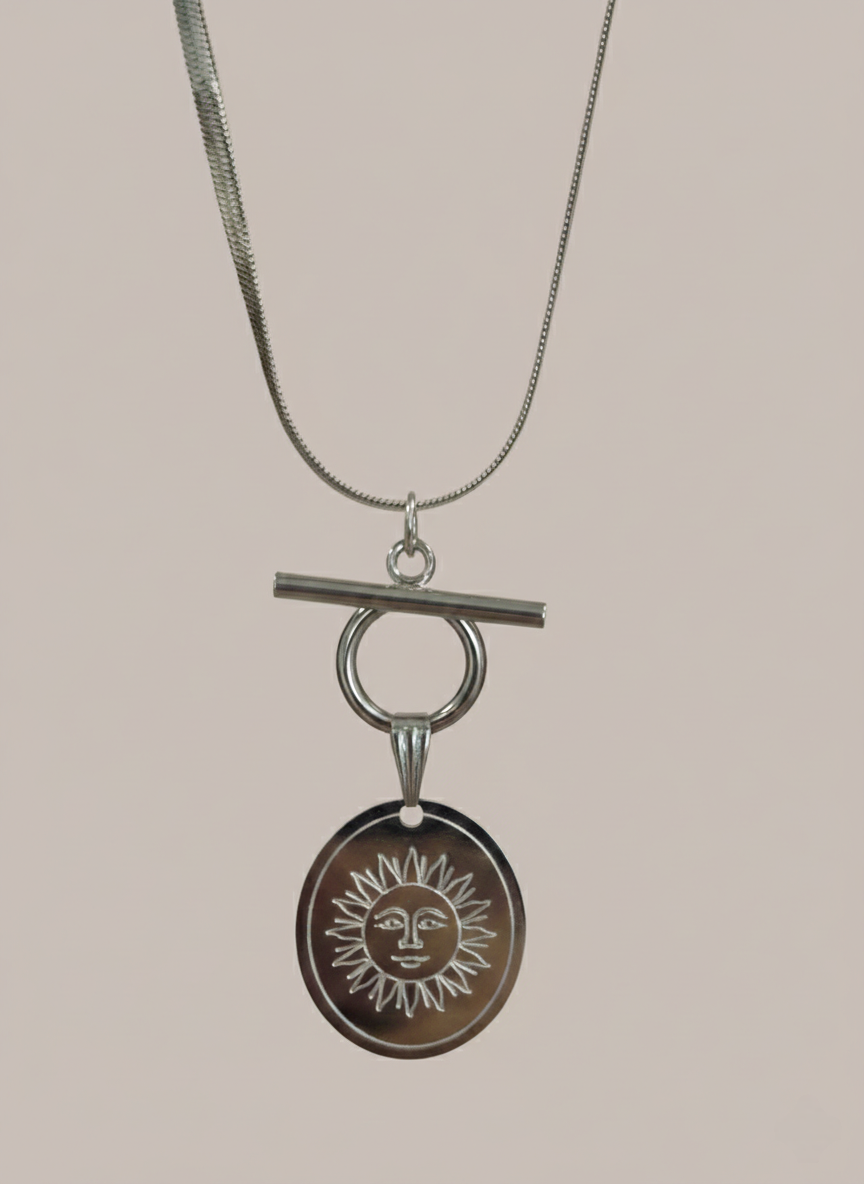 Talisman Soleil argenté