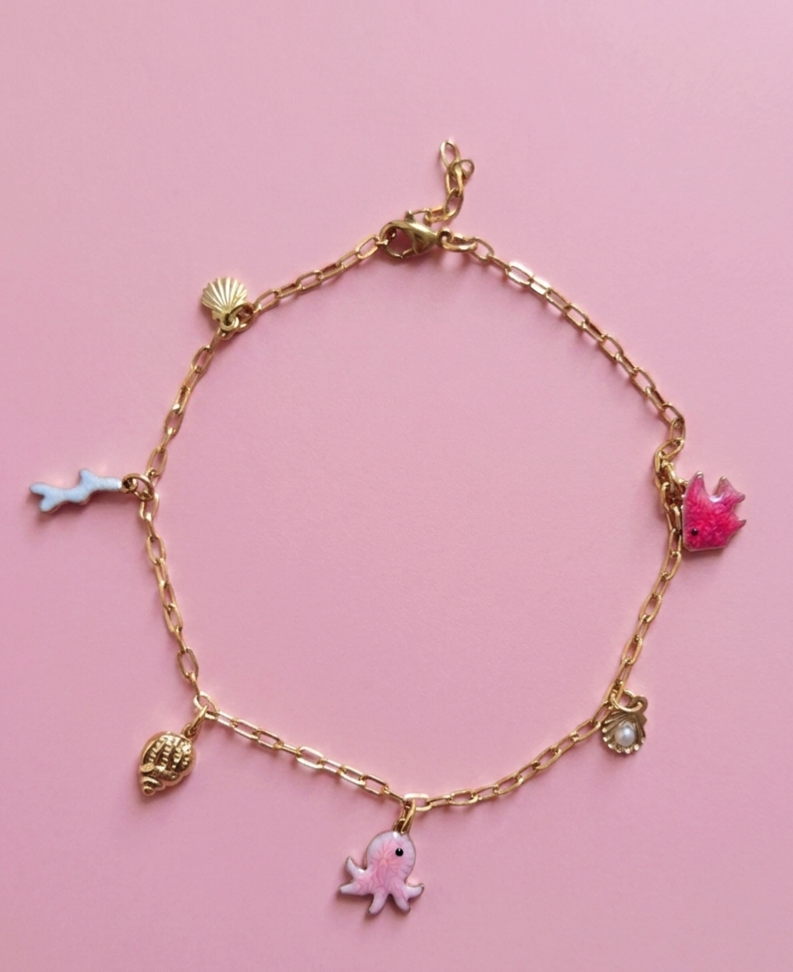 Pirou rose et blanc
